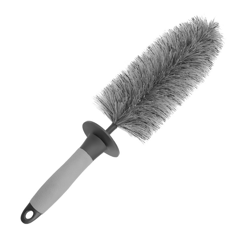 Non-slip Handle Wheel Hub Brush Car Cleaning Tools